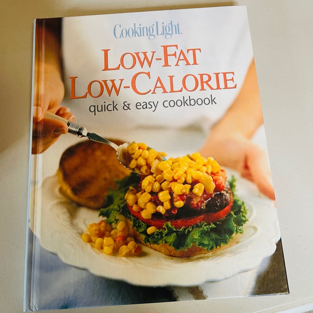Cooking Light Low-Fat Low-Calorie Cookbook. 240 pages. great condition